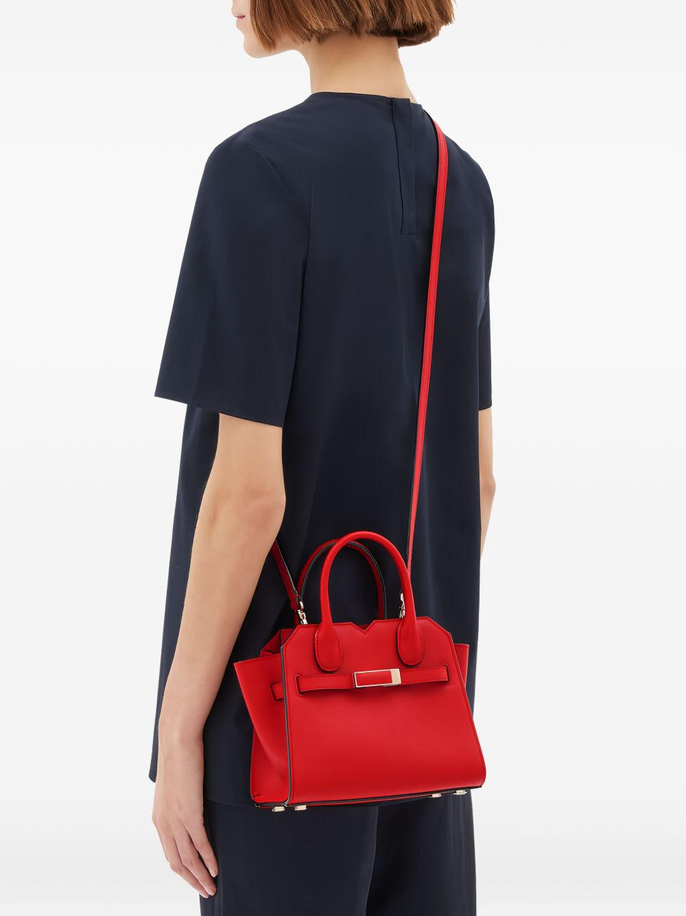 Milano buckle detachable-strap shoulder bag - 2