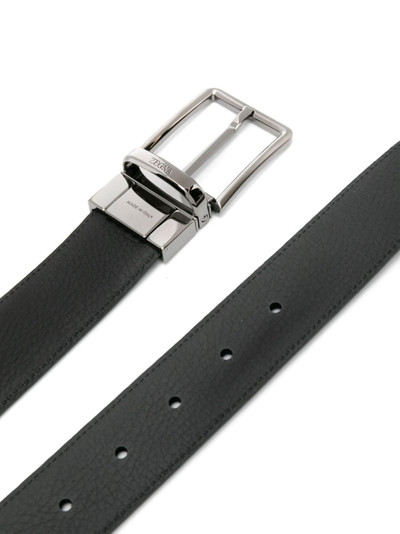 ZEGNA reversible leather belt outlook
