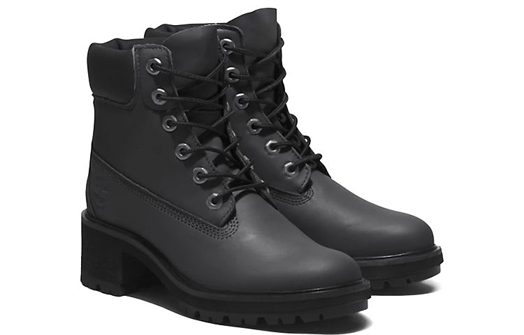 (WMNS) Timberland Kinsley 6 Inch Waterproof Boots 'Black Full Grain' A436T015 - 4
