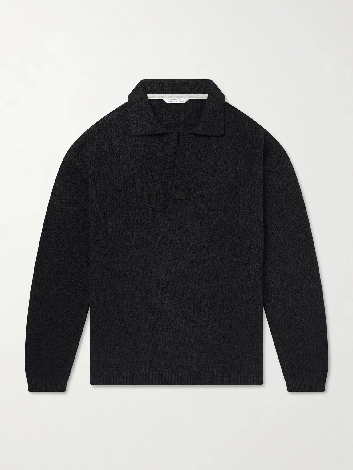 Marabou Knitted Organic Cotton Polo Shirt - 1