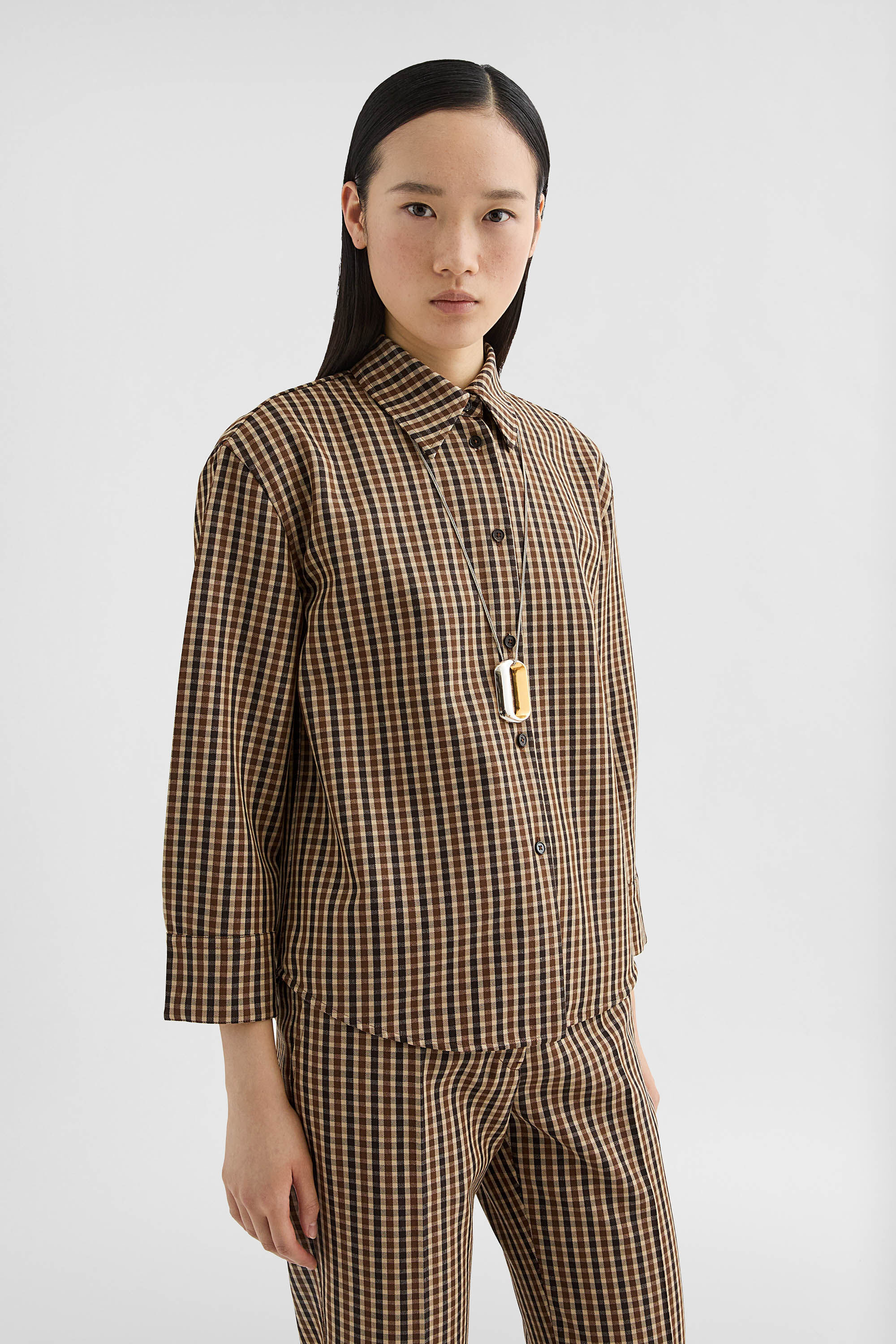 Wool Canvas Printed Shirt - 5