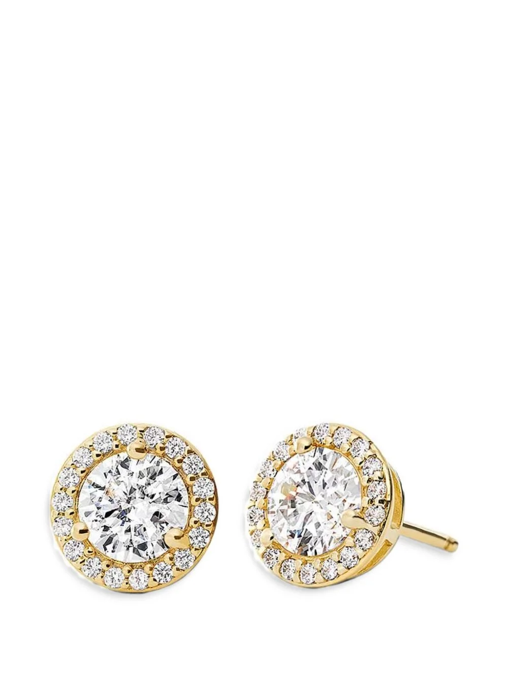 crystal-embellishment earrings - 1