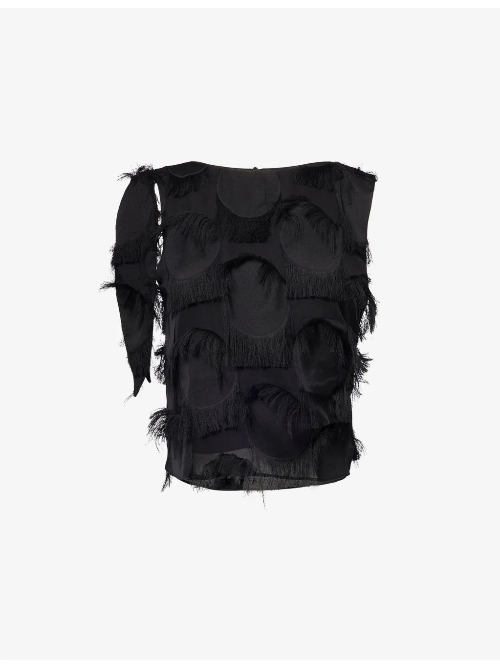 Emily Fringe Woven Top - 1