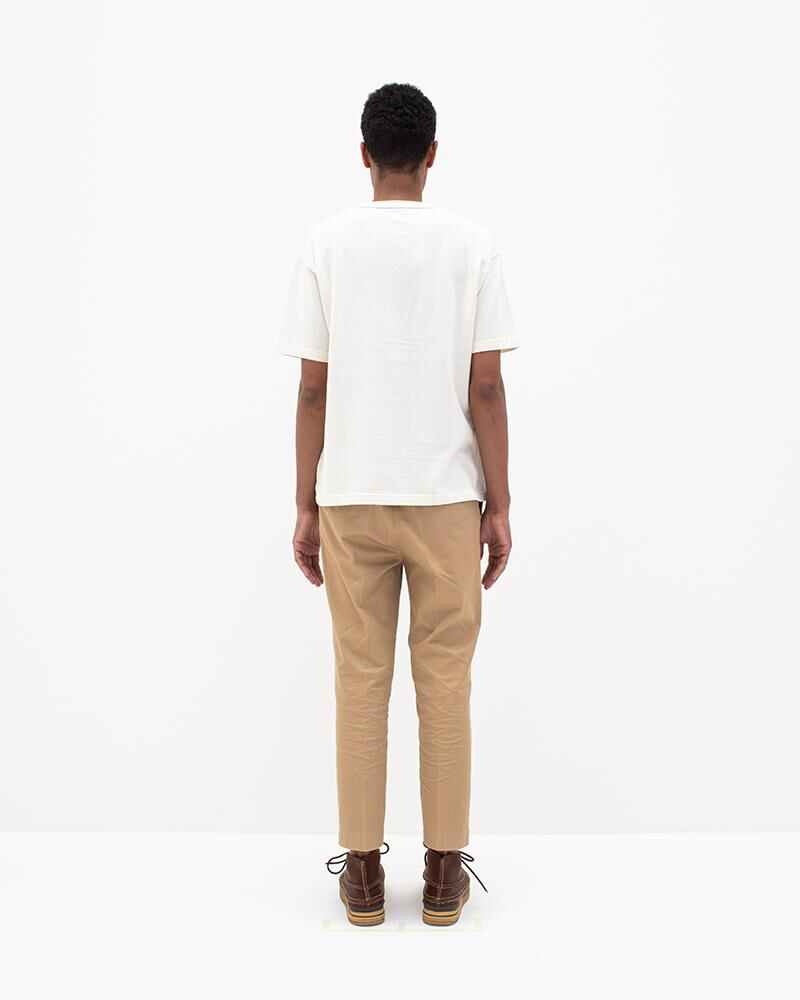 HIGH-WATER CHINO HW BB KHAKI - 4