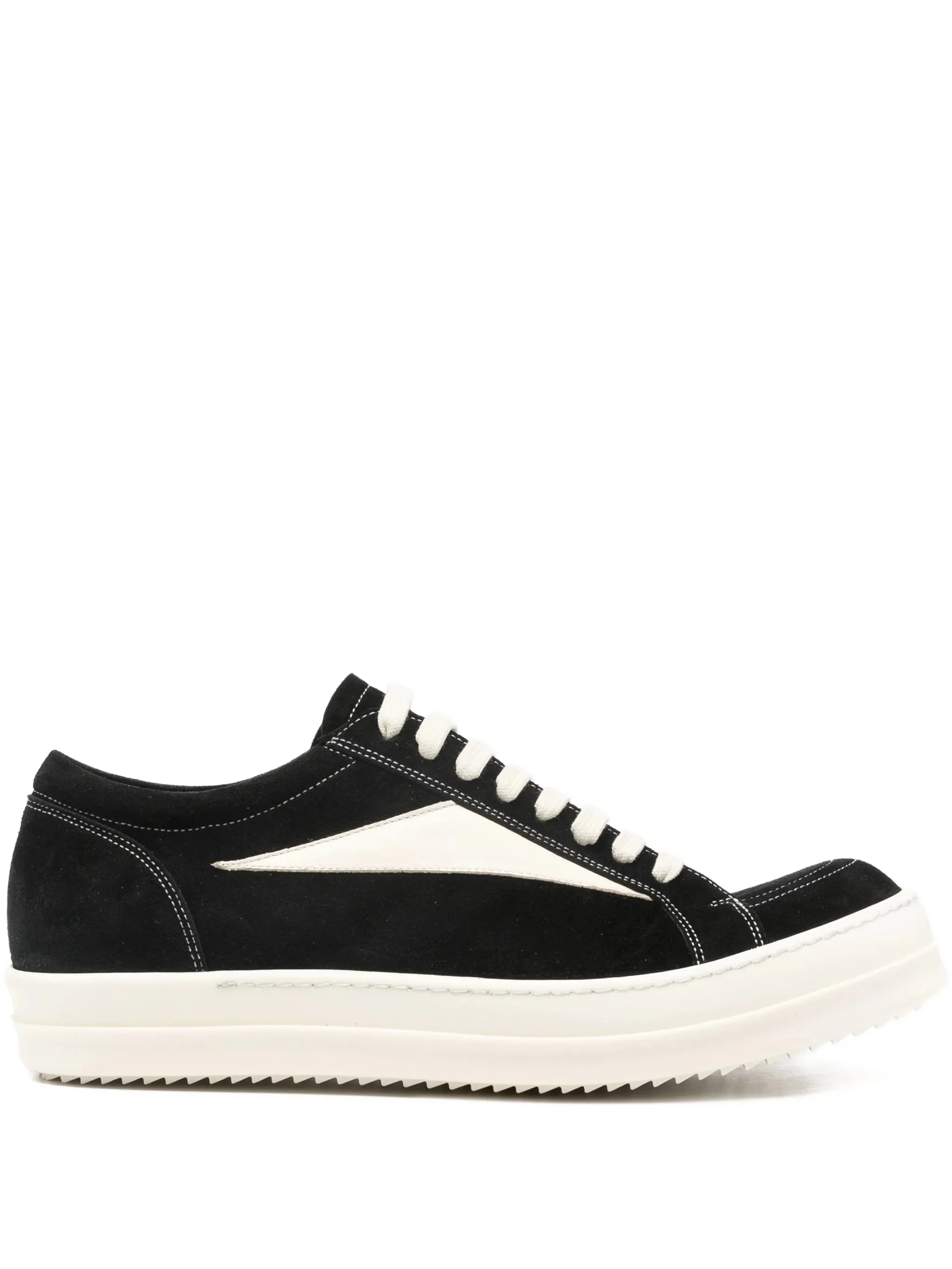 low-top lace-up sneakers - 1