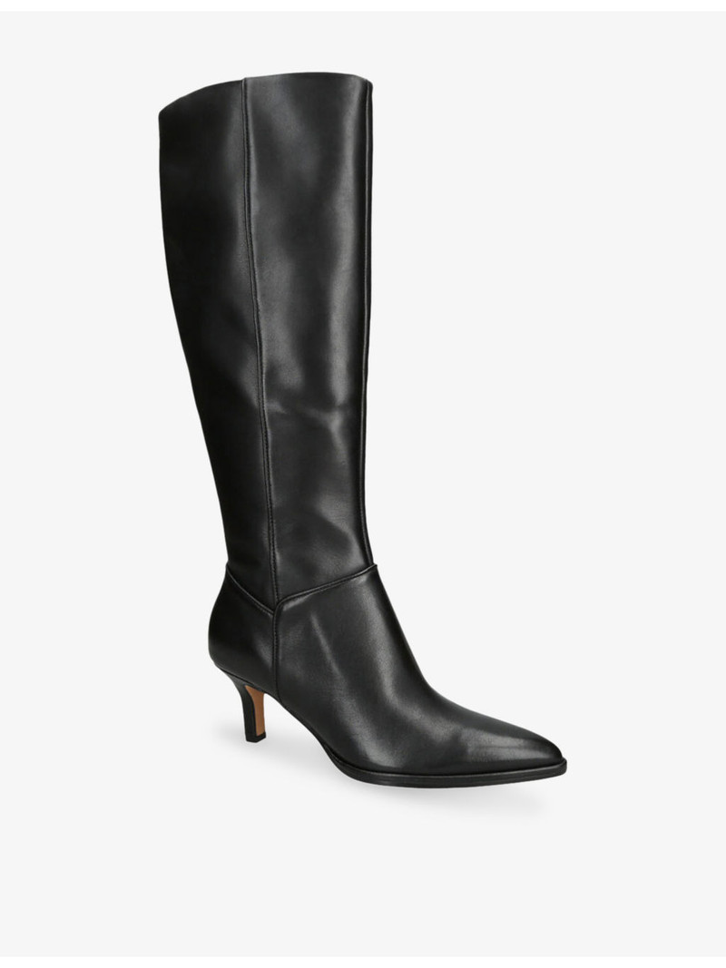 dolce vita Aldy Leather Heeled Boots outlook