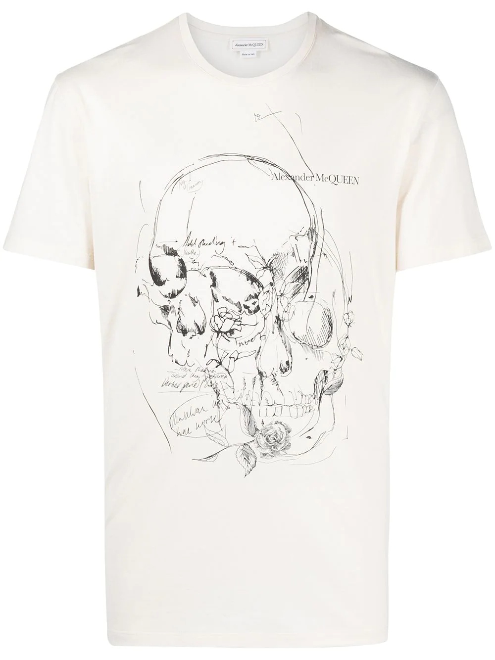 Sketchbook Skull T-Shirt - 1