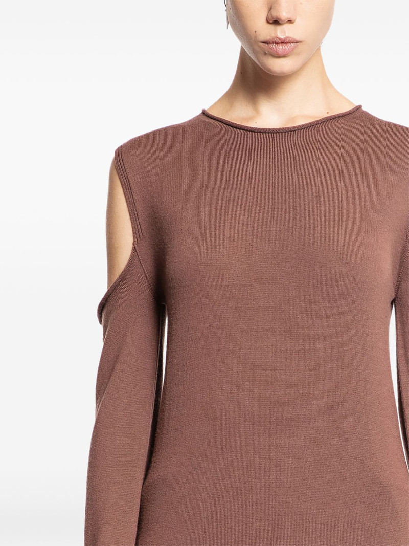 Rick Owens Porterville cutout sweater outlook