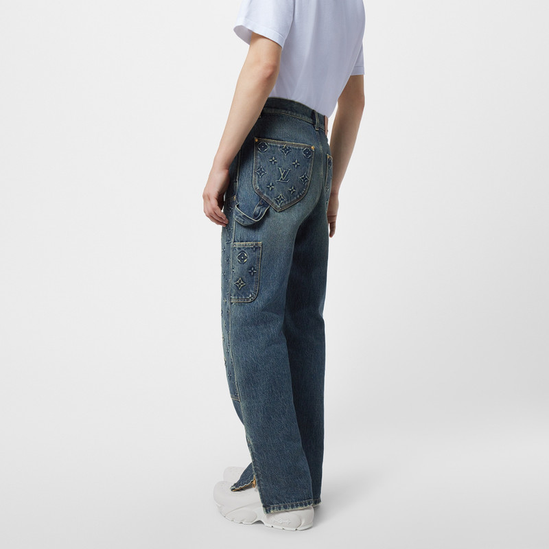 Workwear Denim Carpenter Pants 5