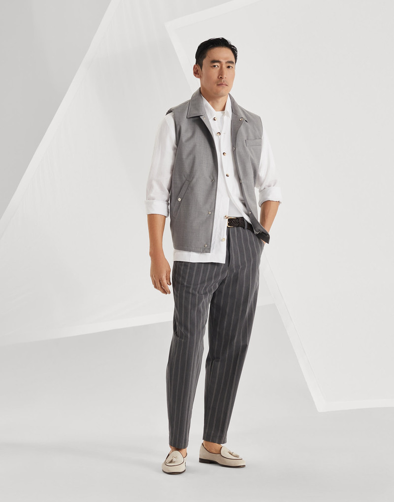 Linen easy fit guayabera 5