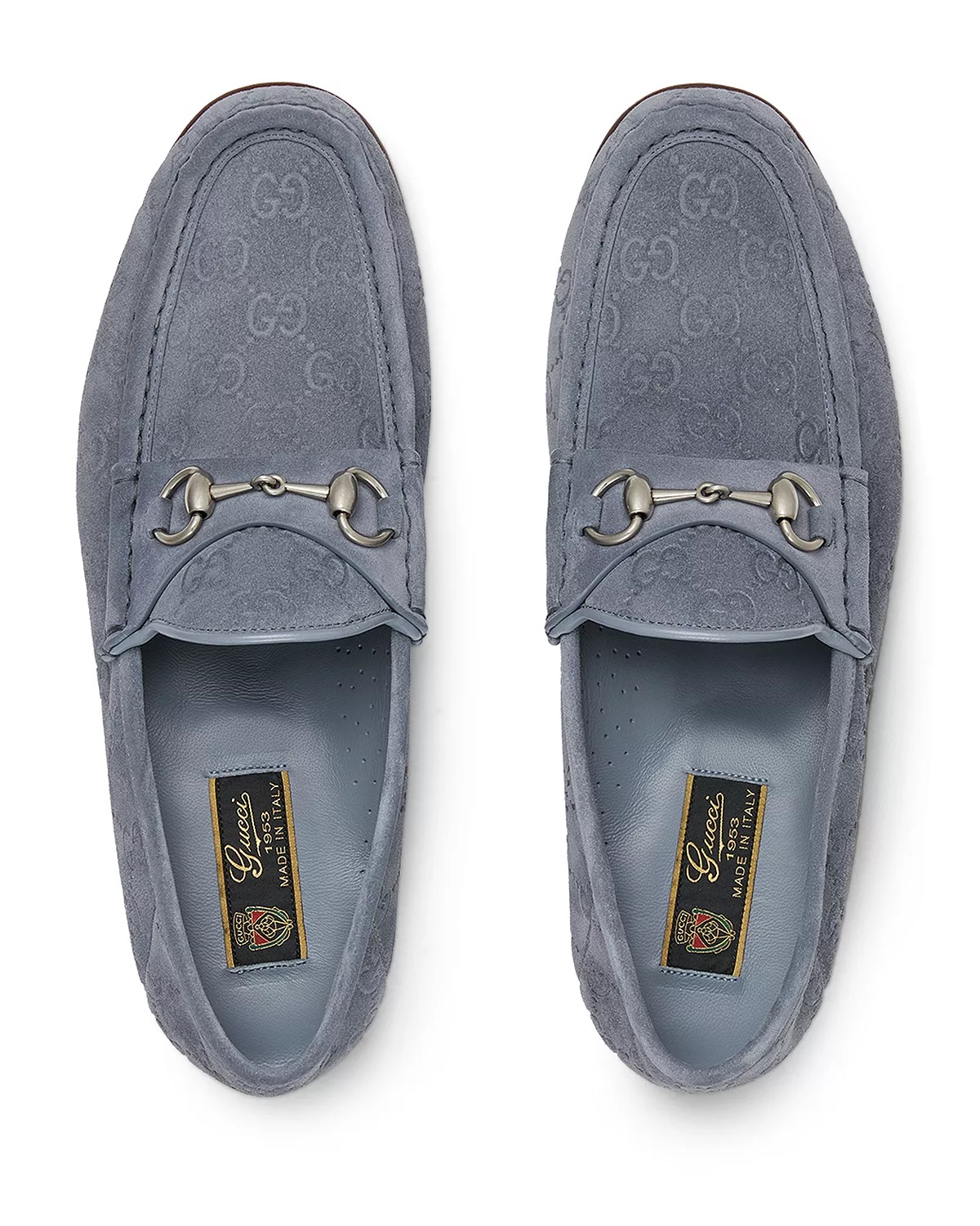 Men's Luxury Suede GG Horsebit Loafers - 2