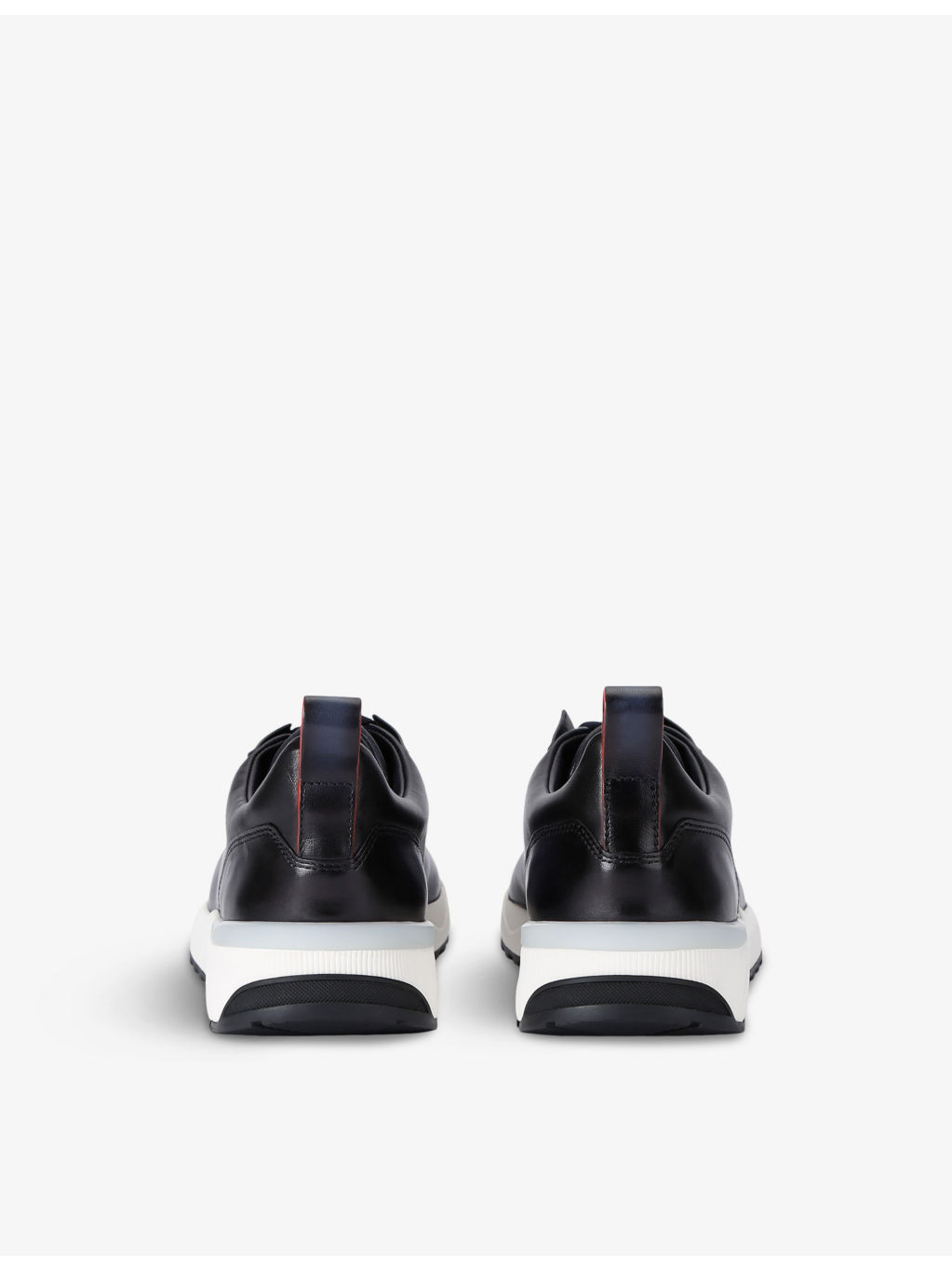 Innova perforated leather low-top trainers - 4