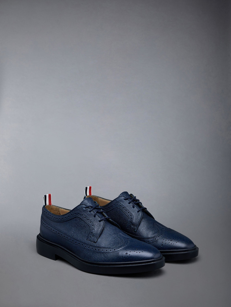 Thom Browne Pebble Grain Leather Longwing Brogue outlook