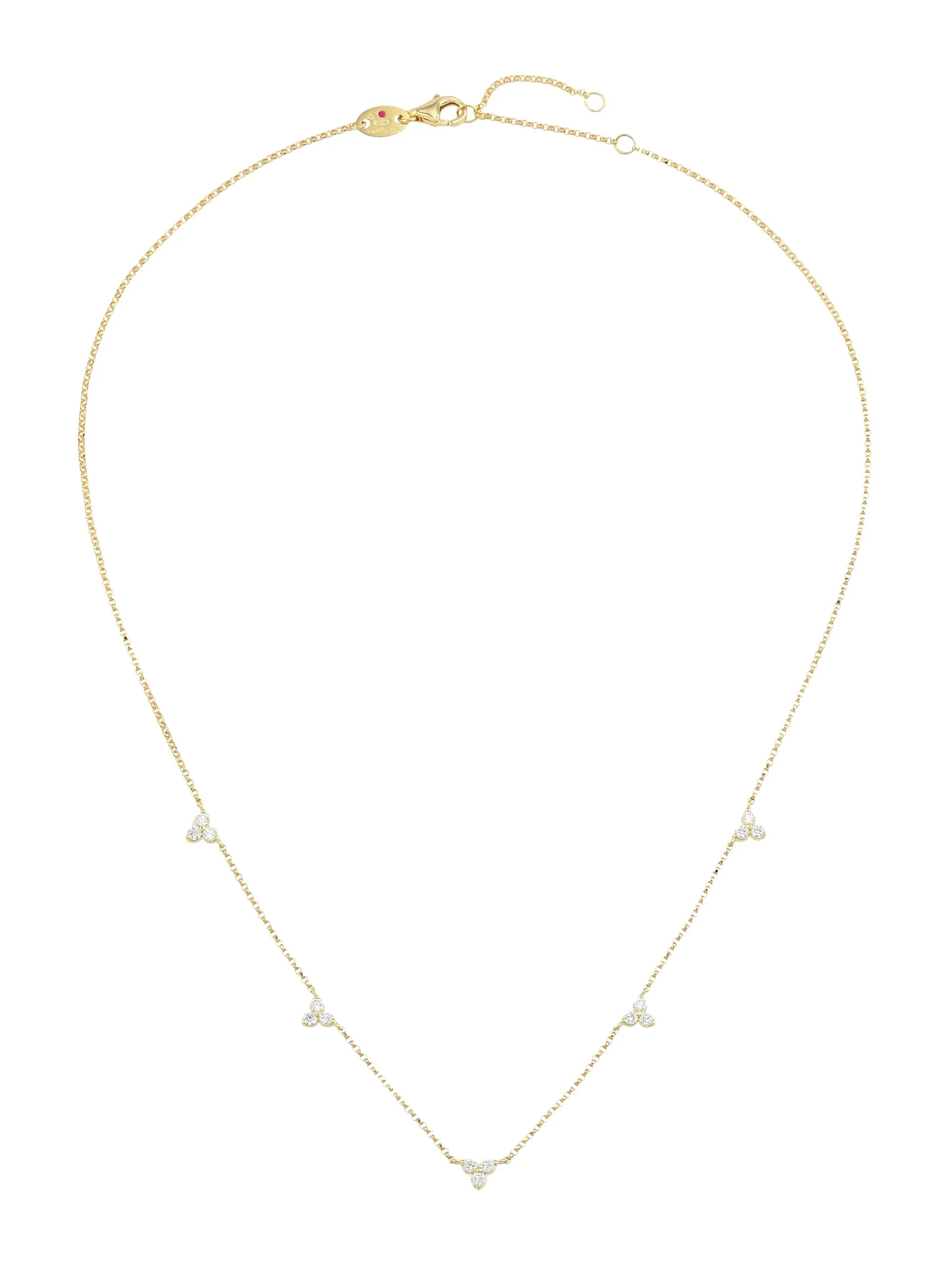 Women's Love In Verona 18K Yellow Gold & Diamond Necklace - Yellow Gold - 1