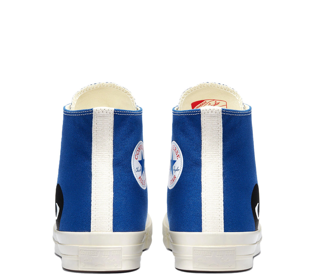 Converse Black Heart Blue High Top - 3