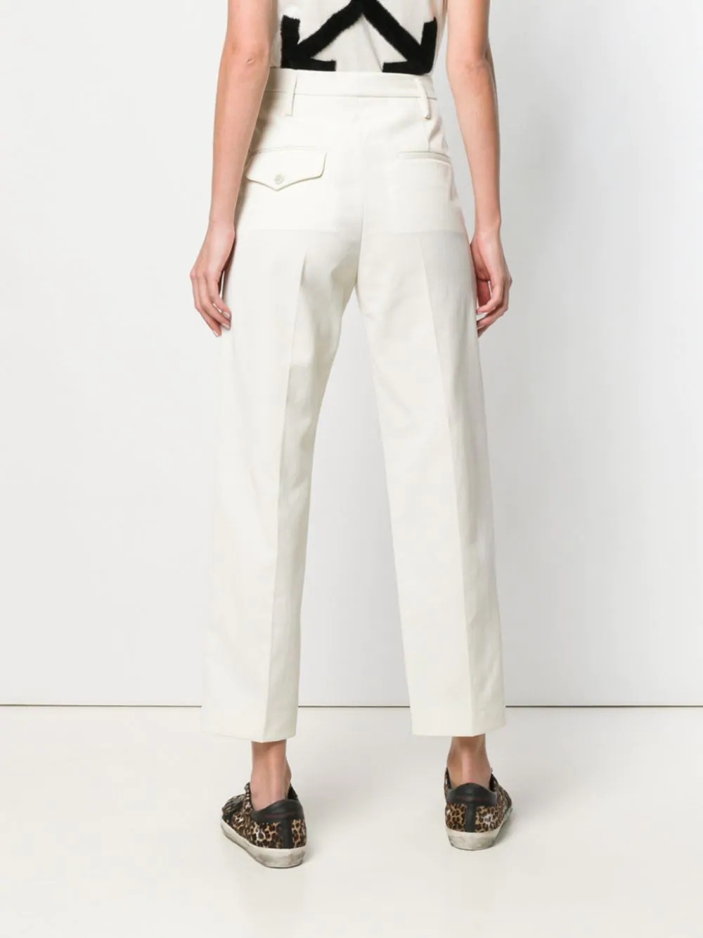 high-waist trousers - 4