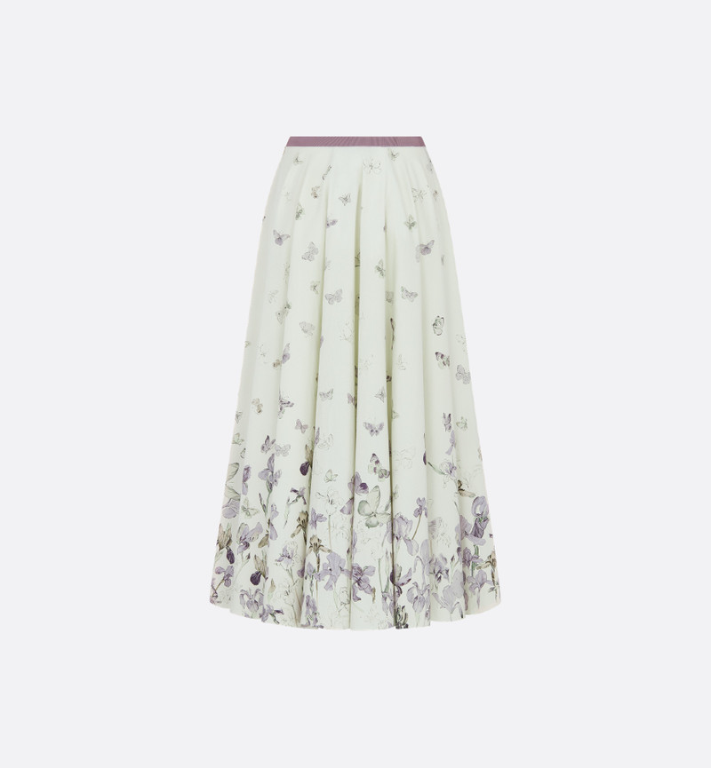 Mid-Length Flared Skirt 6