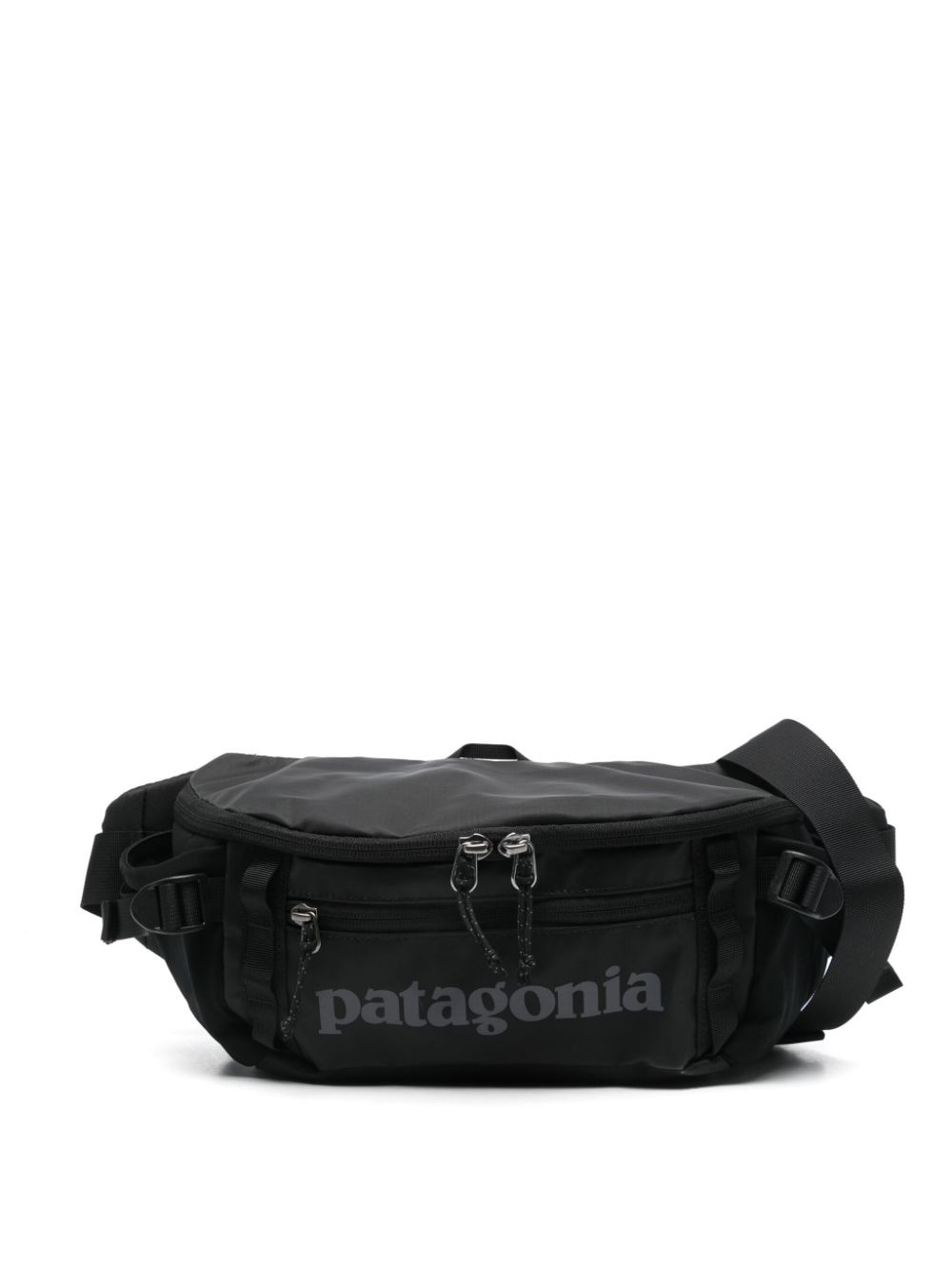 logo-print belt bag - 1