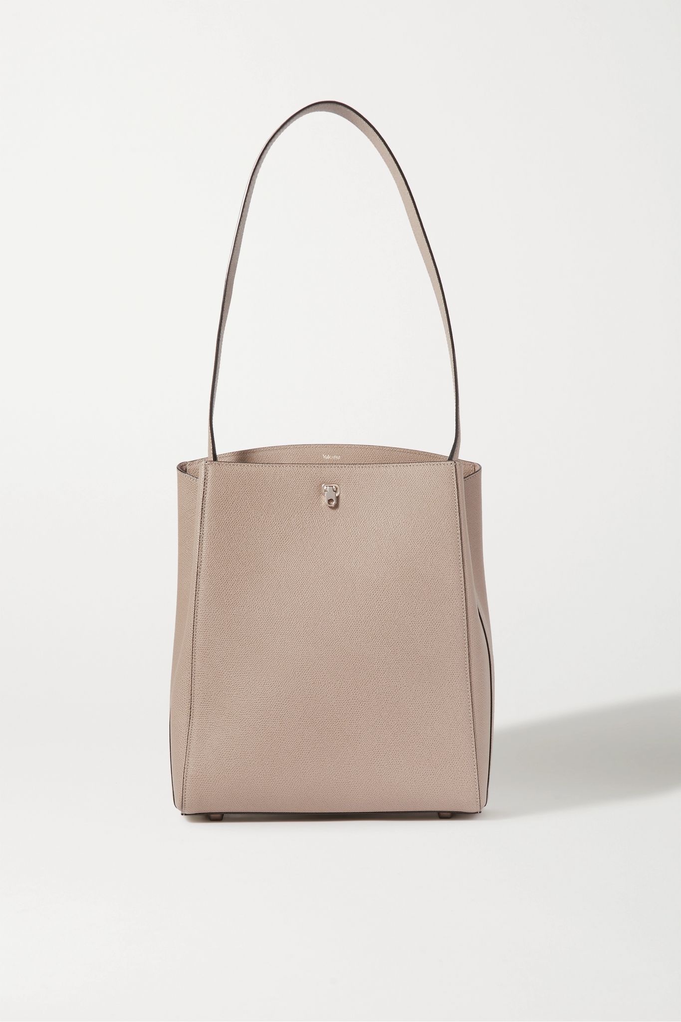 Brera textured-leather shoulder bag - 1