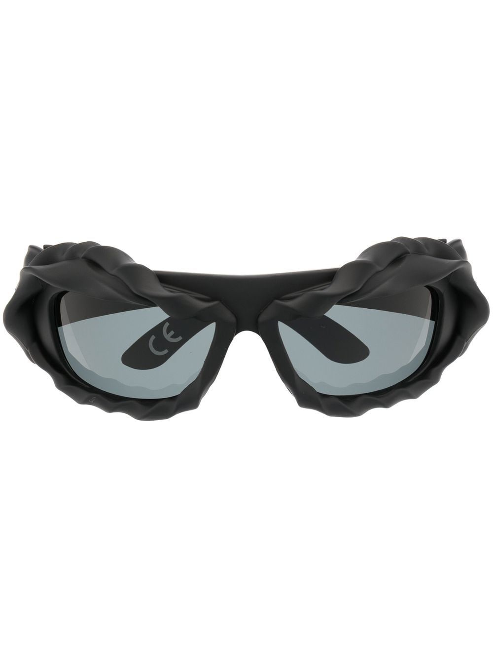 3D twist-detail sunglasses - 1