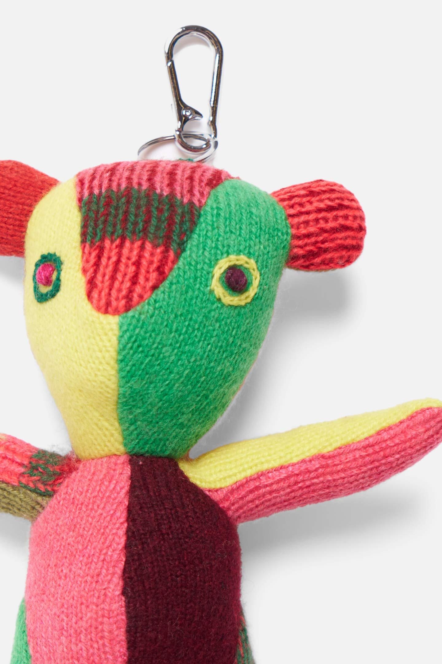 BEAR PATCHWORK KEYCHAIN - 2