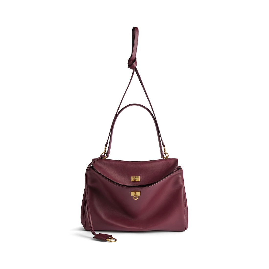 Women's Rodeo Medium Handbag  in Burgundy - 4