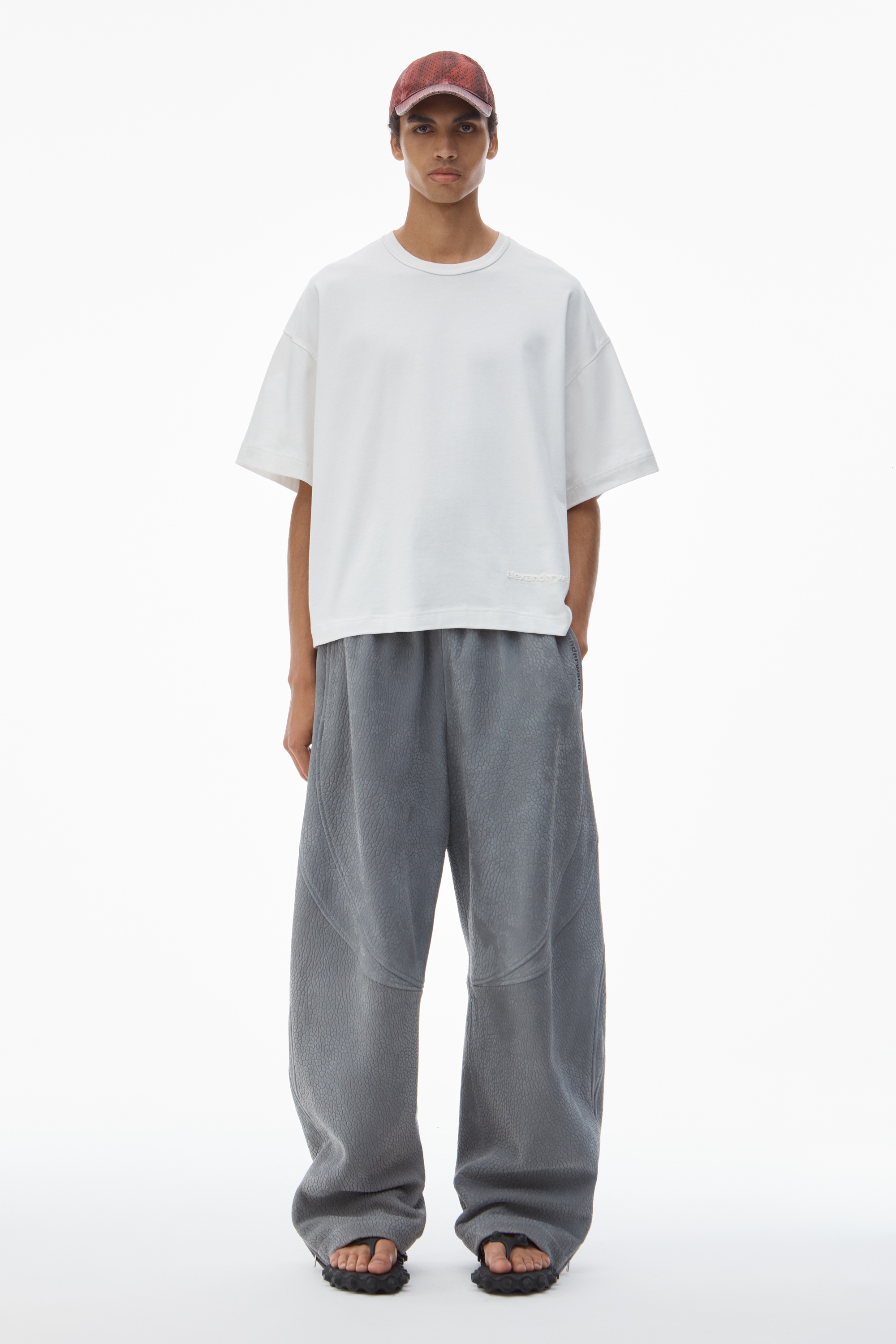 Men's Logo Boxy Tee in Cotton Jersey - 5