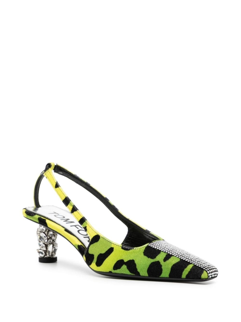 50mm camouflage-pattern pumps - 2