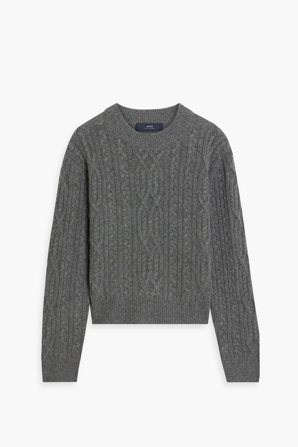 Smithfield cable-knit cashmere sweater - 1