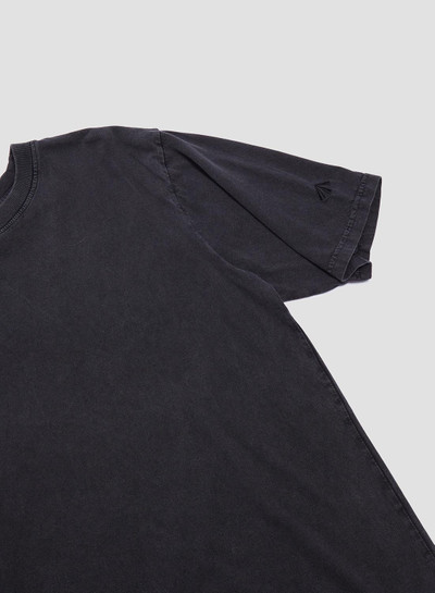 Nigel Cabourn Embroidered Relaxed Fit Tee in Stone Wash Black outlook
