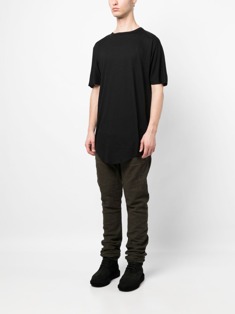 crew-neck cotton T-shirt - 3