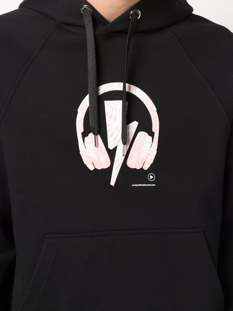 D.J. Bolt printed hoodie 5
