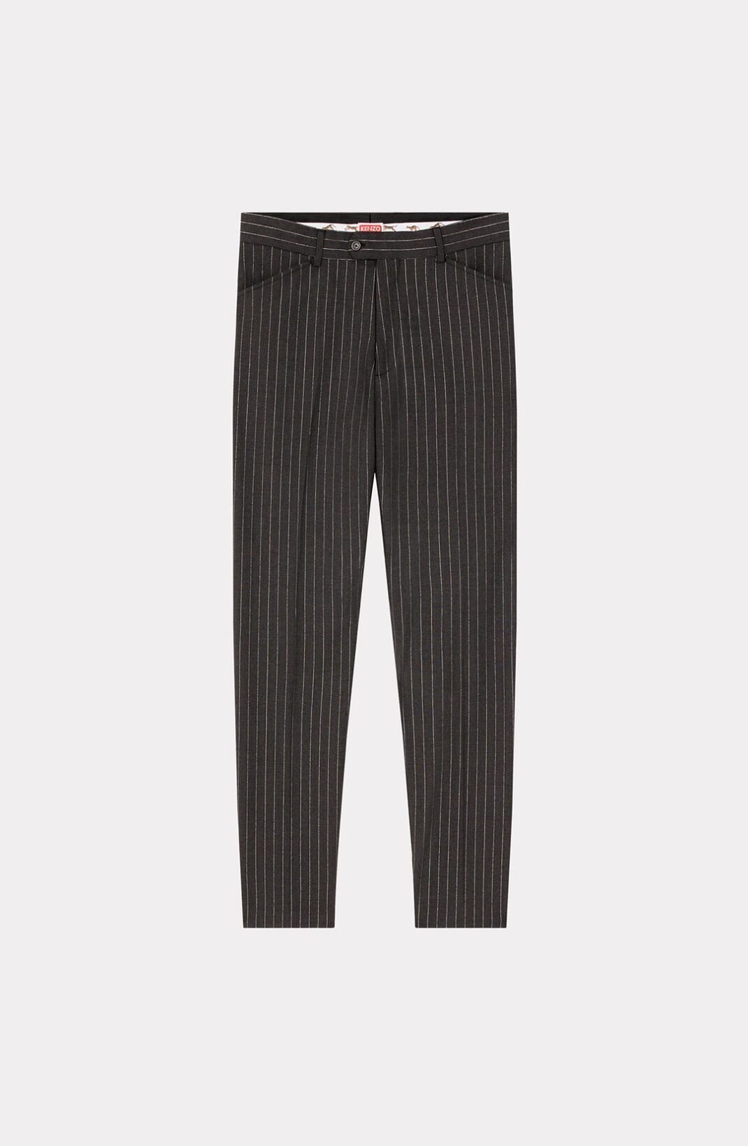 Striped tuxedo trousers - 1