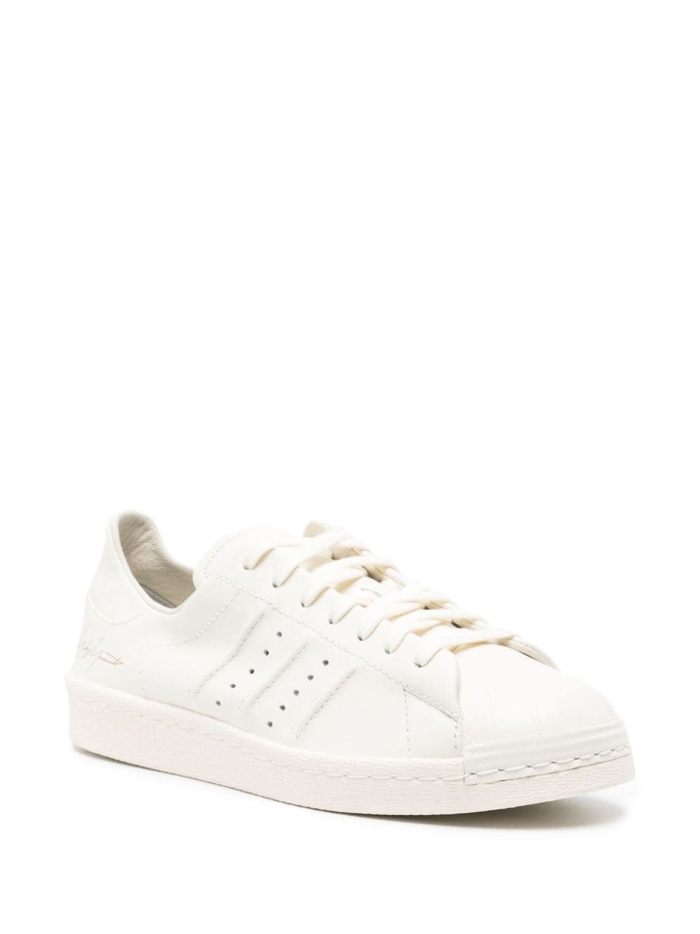 Superstar lace-up leather sneakers - 2