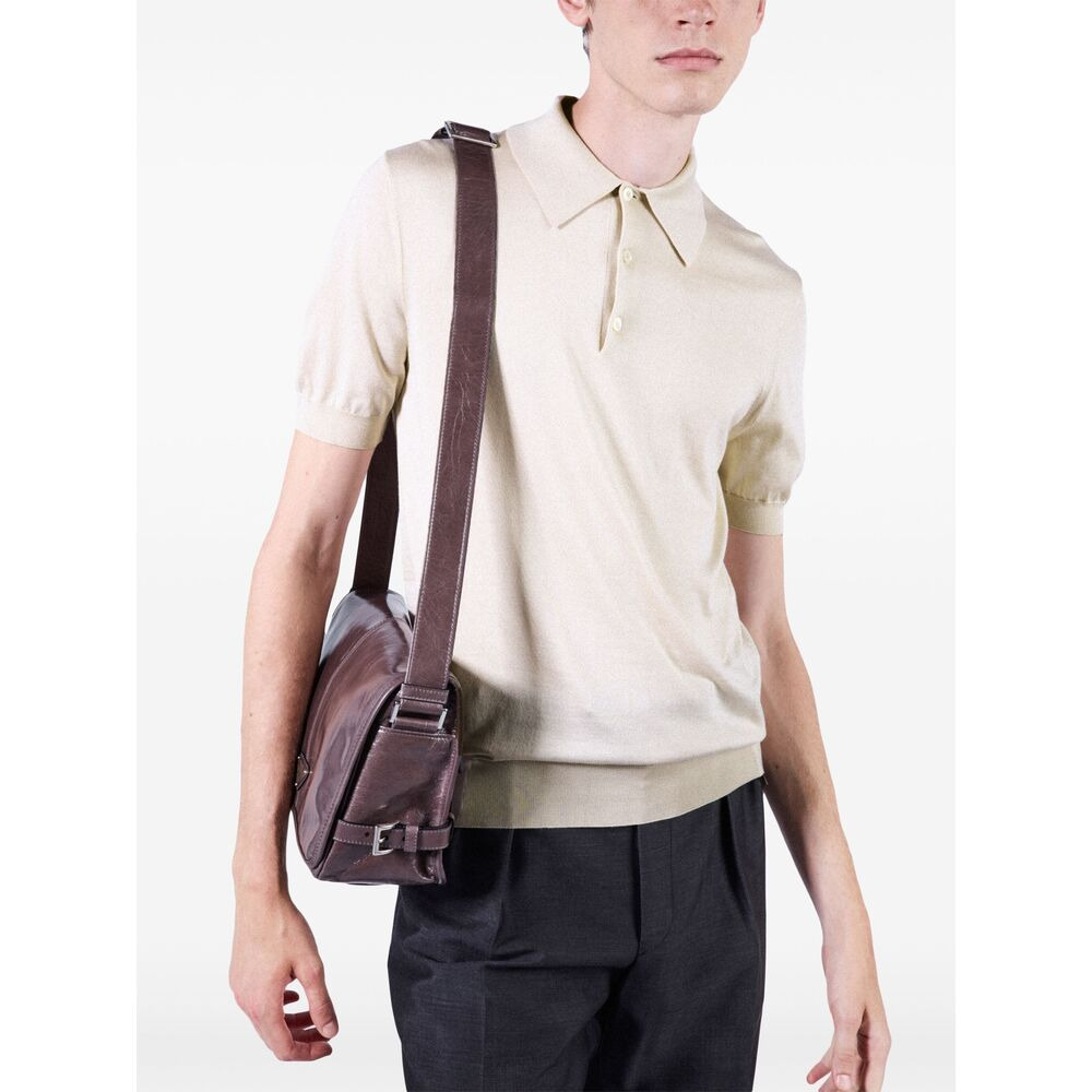 Prada Neutrals Polo Shirts Men - 4