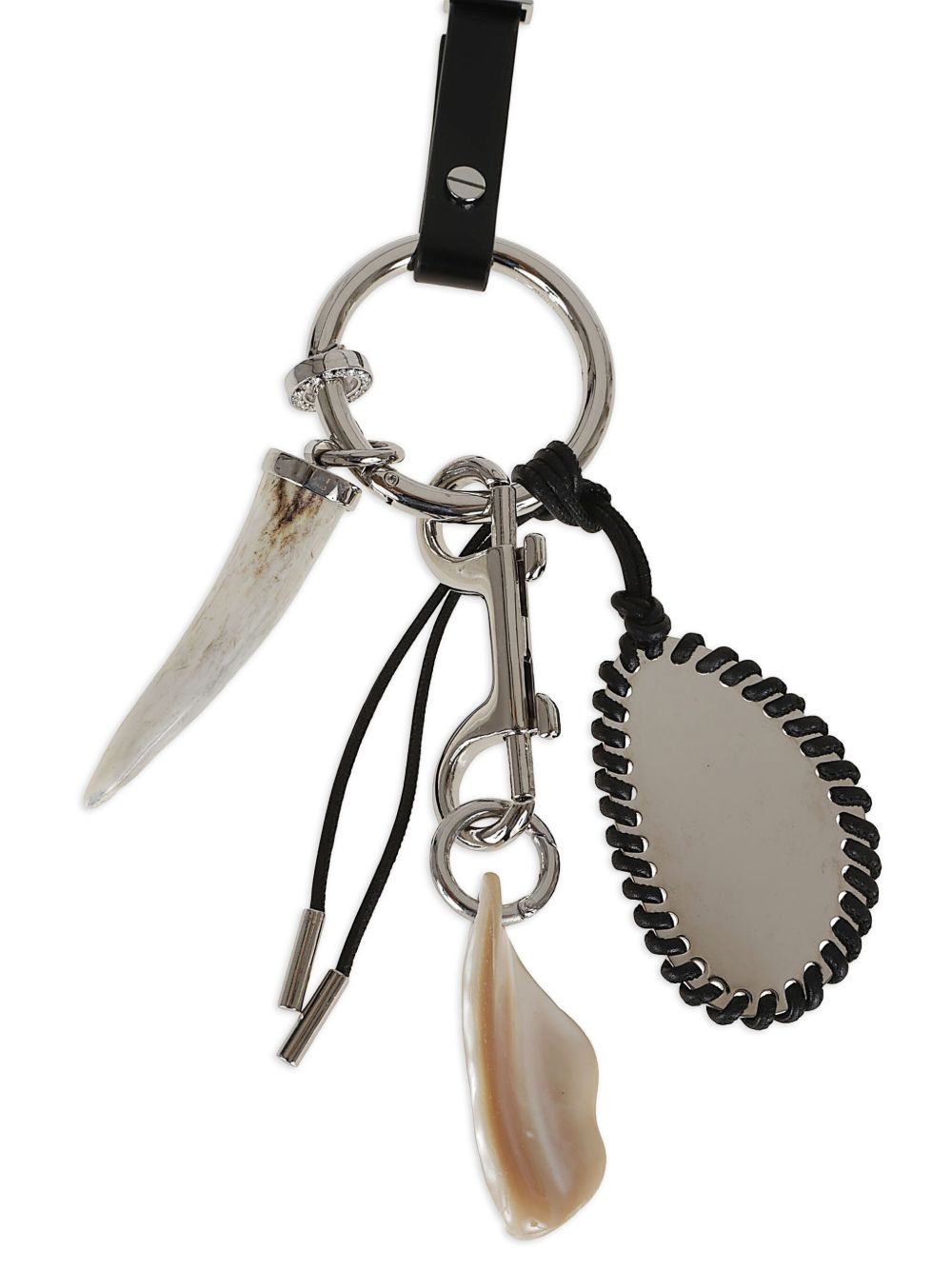 horn-shell keyring - 2