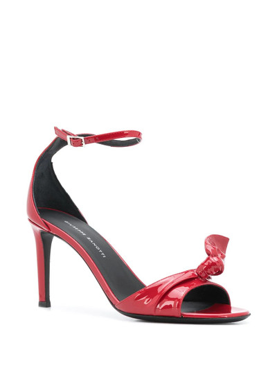 Giuseppe Zanotti knot-embellished sandals outlook