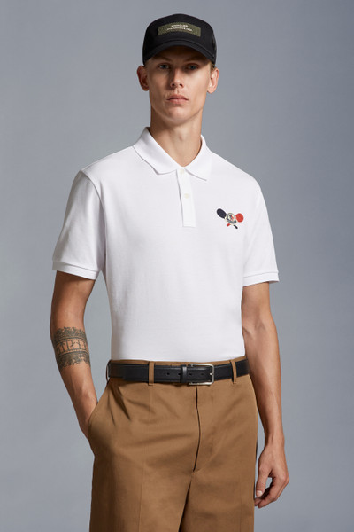 Moncler Tennis Logo Patch Polo Shirt outlook