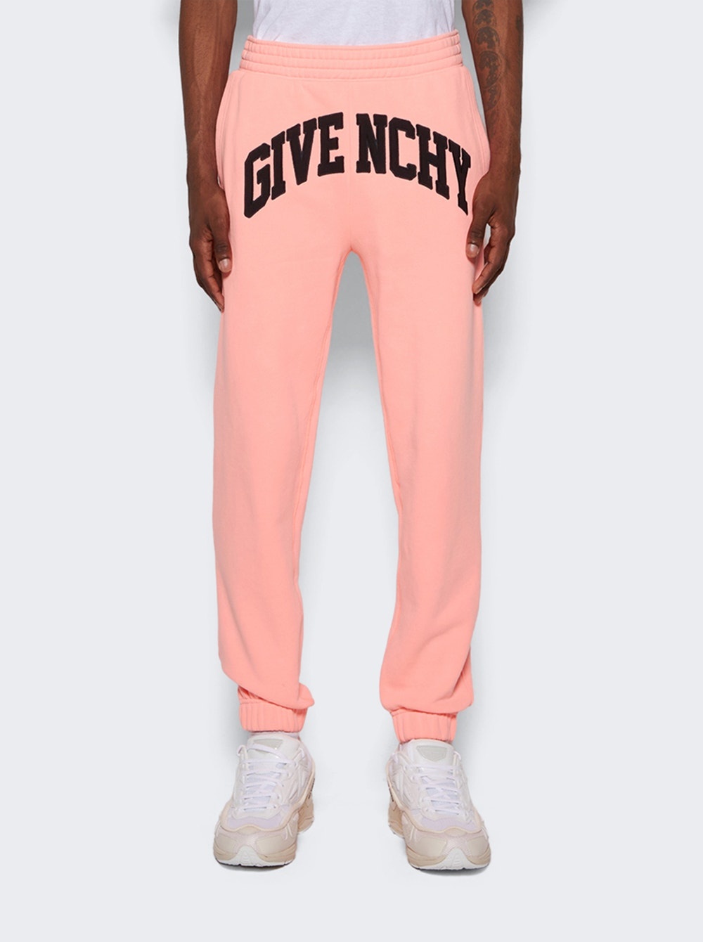 Slim Fit Joggers Coral Pink - 3