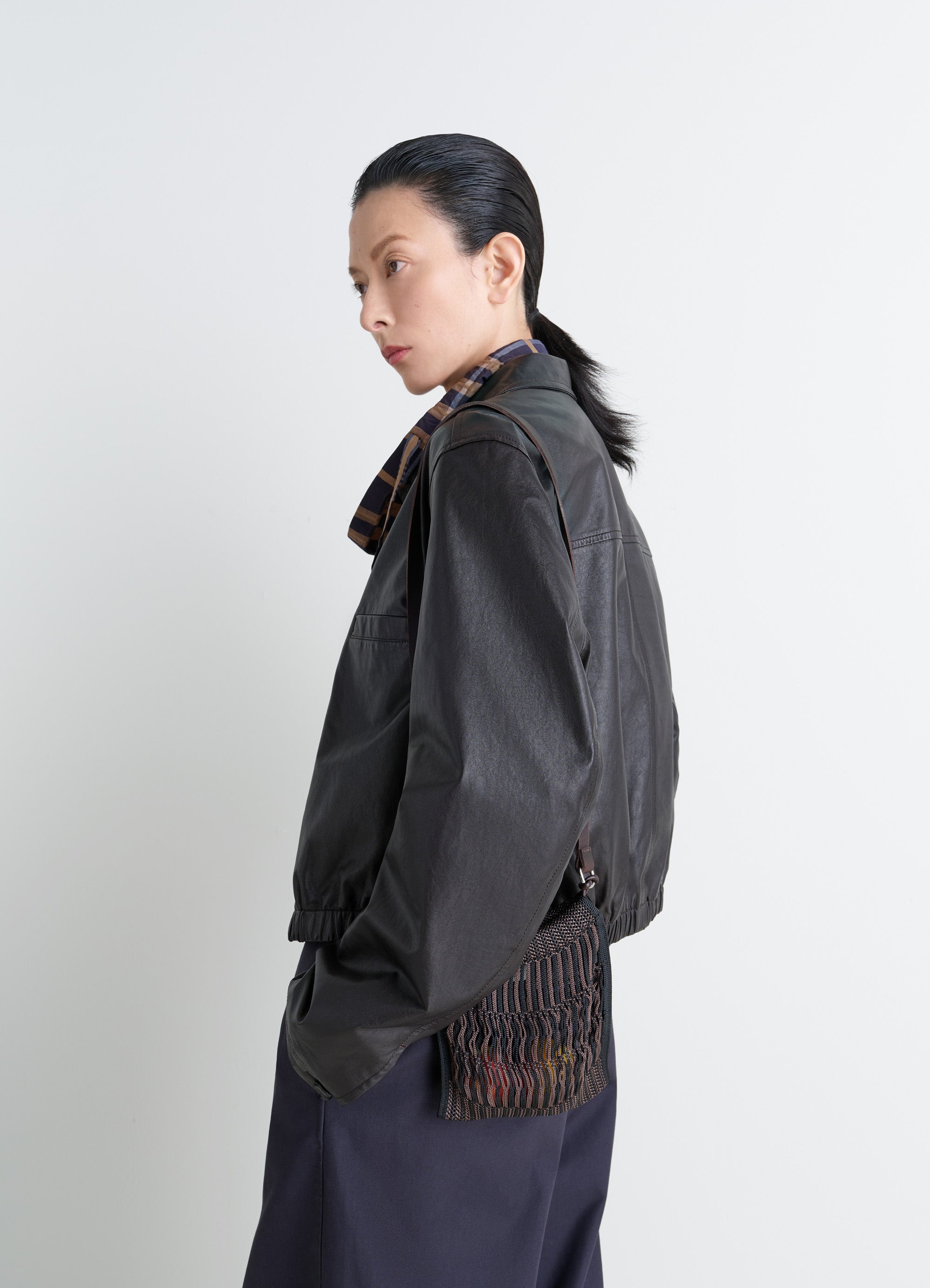 MINI CROSSBODY FILT NET BAG - 2