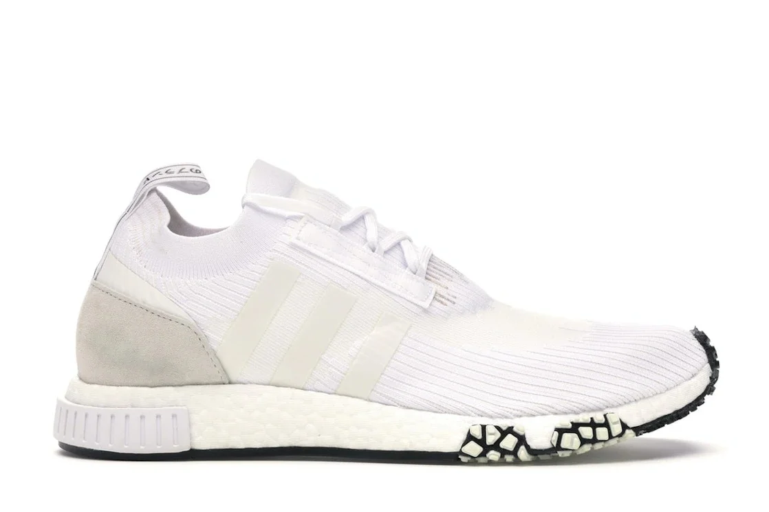 adidas NMD Racer White Grey - 1