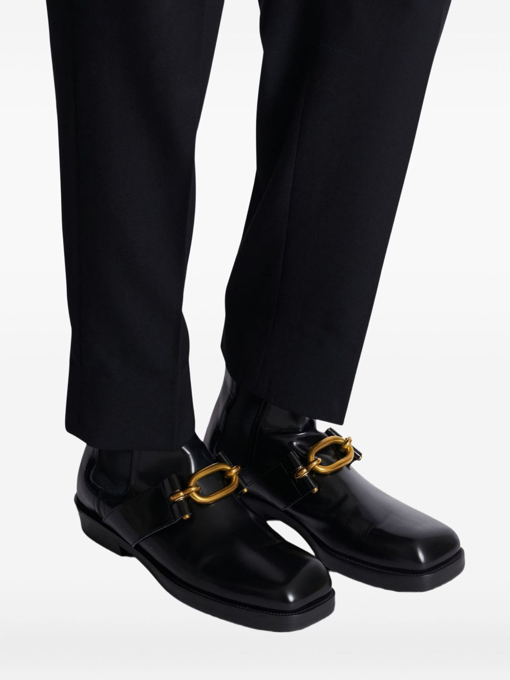 35mm chain-embellished chelsea boots - 5