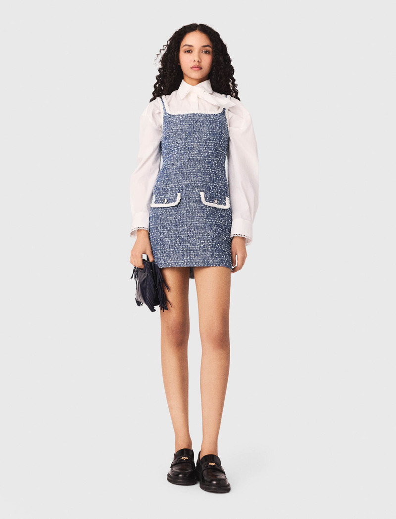 maje Short tweed dress outlook