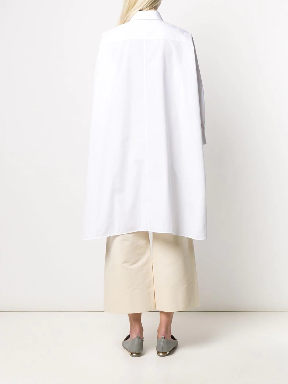 oversized cotton shirt - 4