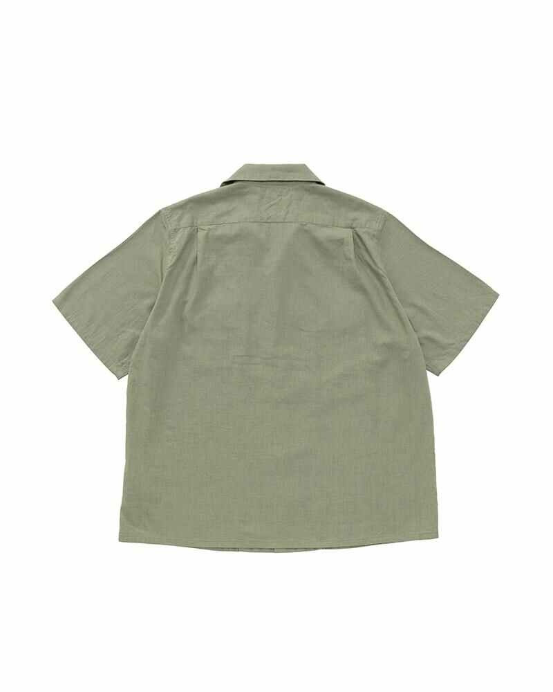 visvim KEESEY G.S. SHIRT S/S GREEN outlook
