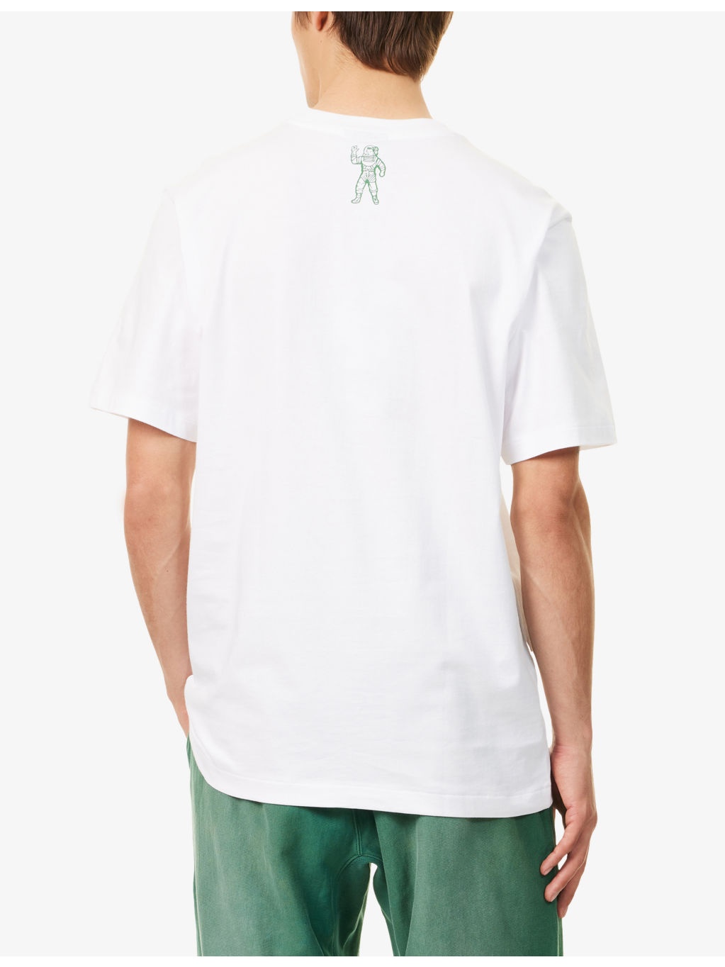 Flamingo Embroidered Cotton T-shirt - 4
