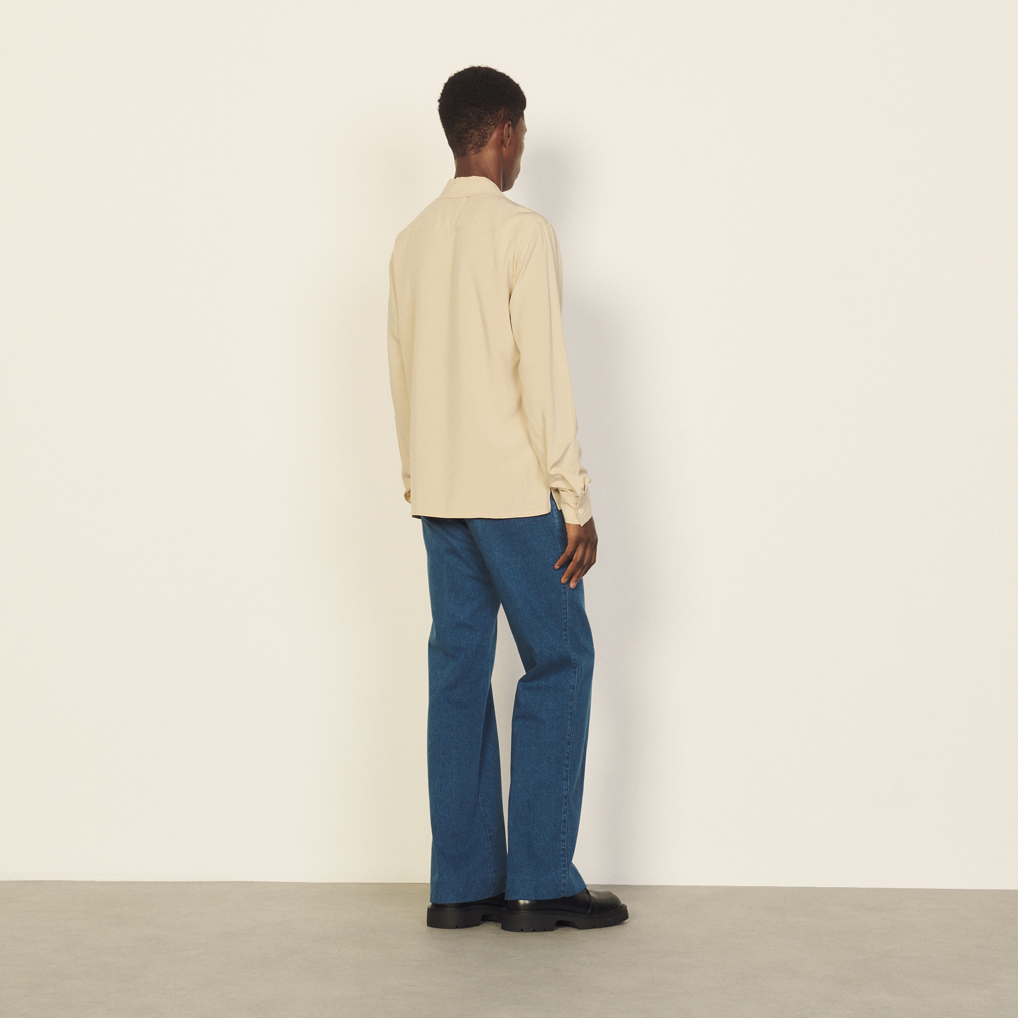 Floaty viscose shirt - 3