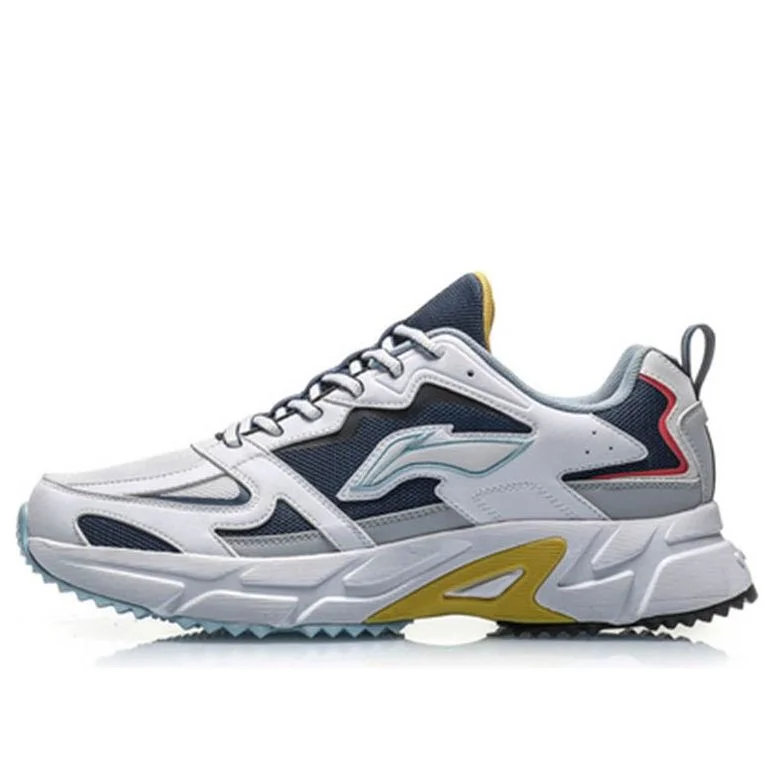 Li-Ning Retro Running Shoes 'Deep Water Duck Blue' ARLQ001-3 - 1