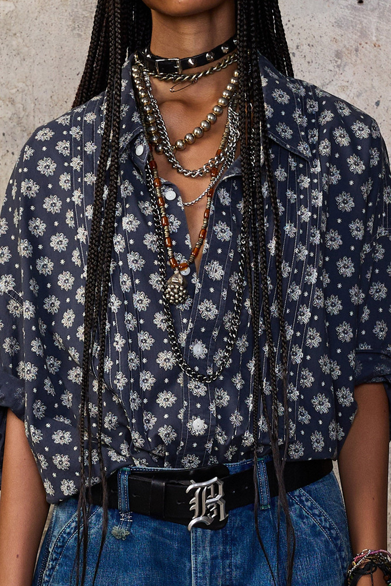 PINTUCK DROPNECK SHIRT 3