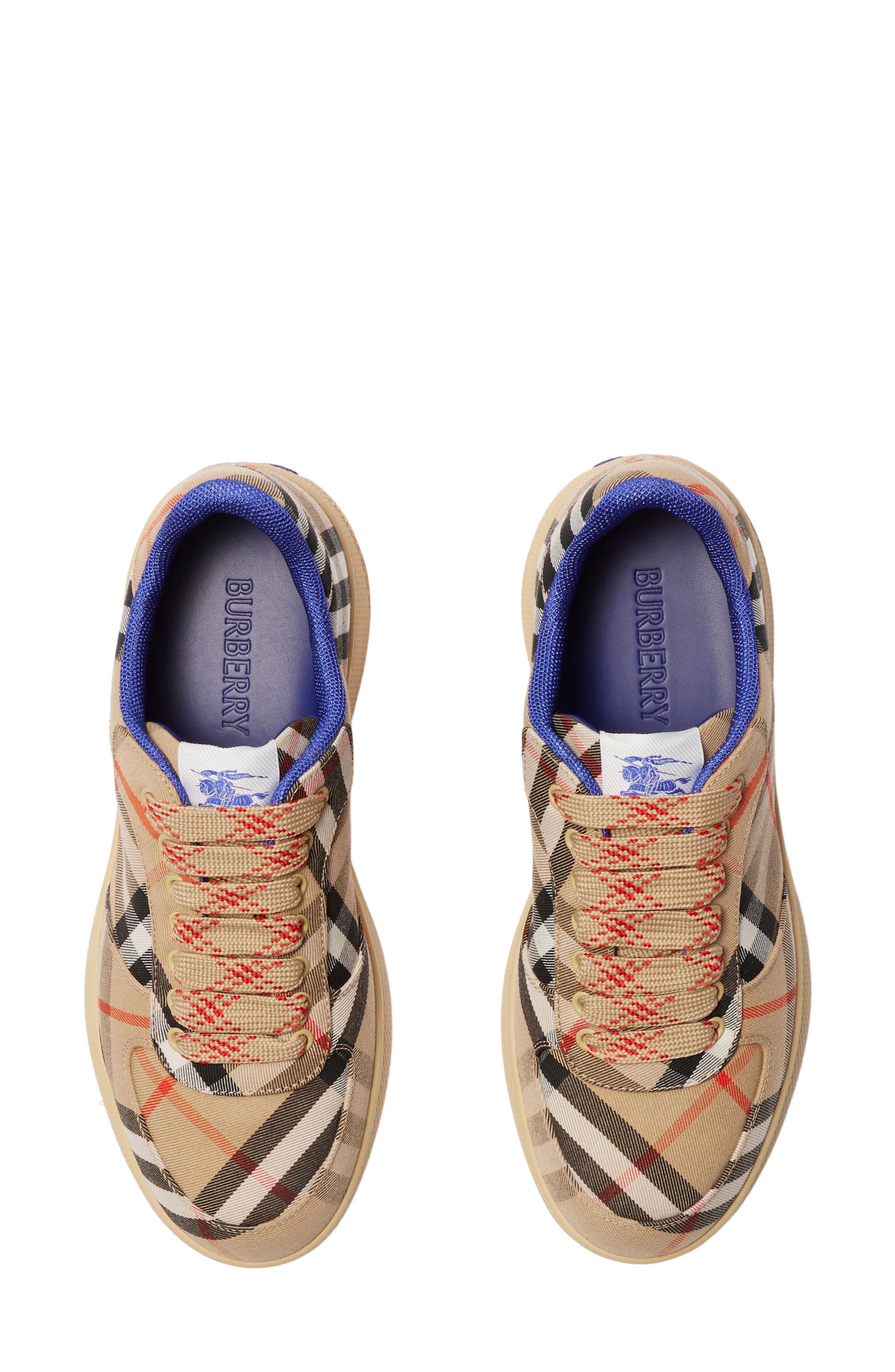 Terrace Check Sneaker - 4